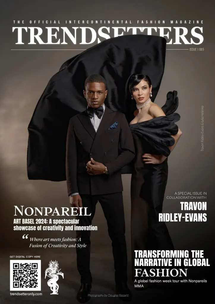 Trendsetters Only, Issue 005 cover, Travon Ridley-Evans and Iulia Helena, a special issue in collaboration with Travon Ridley-Evans